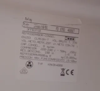 Central Electrónica Frigorífico Balay NO FROST