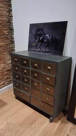 Mueble Cajonero 105cm con Ruedas