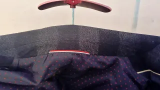 Abrigo paño El Ganso cuadros azul/gris‼️Rebajado‼️