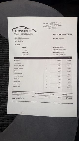 Citroen Picasso 2010