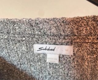 Maglione Subdued Grigio Taglia Unica