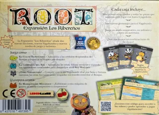 Juego de mesa Root + 4 Expansiones