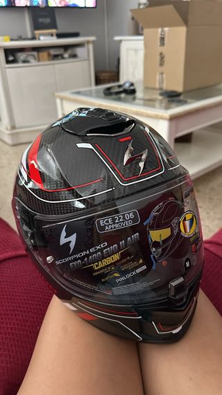 Casco scorpion exo 1400 evo air
