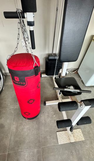 Pack Gimnasio Multifunción + Saco Boxeo