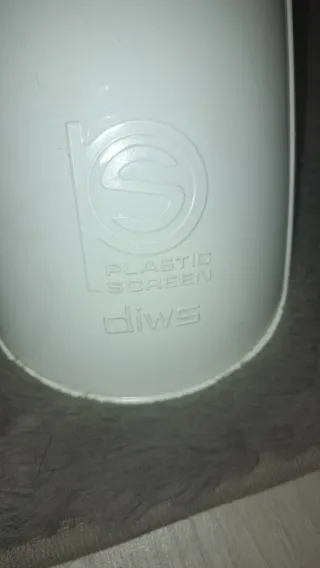 Parafango anteriore moto cross bianco