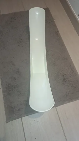 Parafango anteriore moto cross bianco