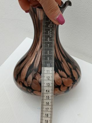 Vaso Murano Vintage Avventurina Vetro