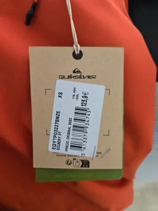 Pantalón de esquí Quiksilver infantil Talla XS