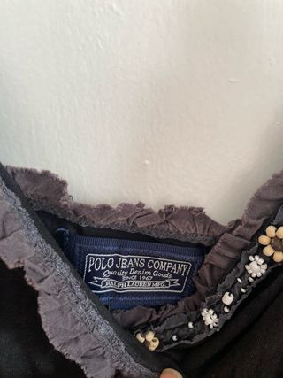 Top tirantes Ralph Lauren negro Talla L