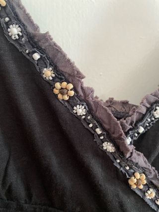 Top tirantes Ralph Lauren negro Talla L