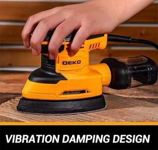 Lijadora Ratón DEKO 220V 13000rpm 3 almohadillas