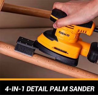 Lijadora Ratón DEKO 220V 13000rpm 3 almohadillas