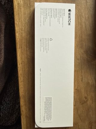 Correa Apple Watch 46mm M/L Negra Sin Estrenar