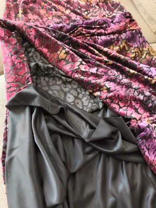 Vestido talla 44 multicolor