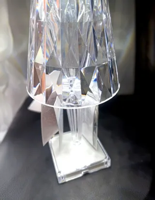 Lampada da tavolo design cristallo