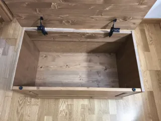 Arcón de madera rústico