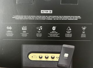 Altavoz Marshall Acton III Bluetooth 30W, Negro