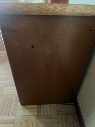 Aparador bajo de madera natural