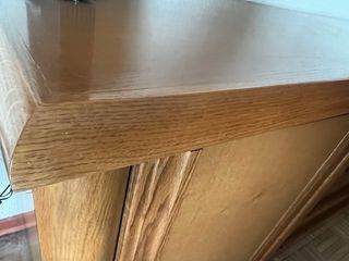 Aparador bajo de madera natural