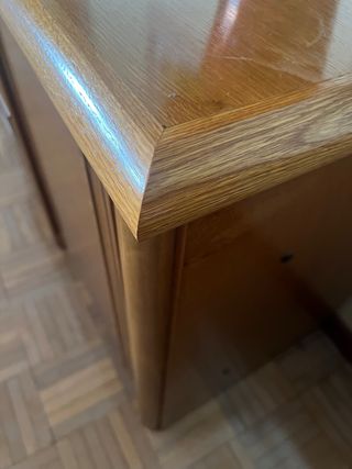 Aparador bajo de madera natural