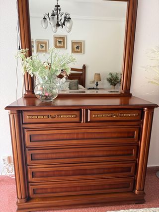 Dormitorio completo estilo neoclásico