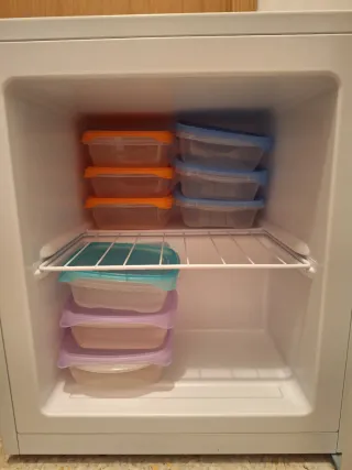 Conjunto Nevera + Congelador Vertical - Poco Uso