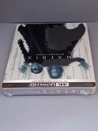 Matrix Resurrections SteelBook 4K UHD Blu-Ray