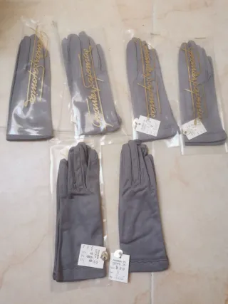 Guantes finos señora T.7 (4 pares) T.8 (2 pares)