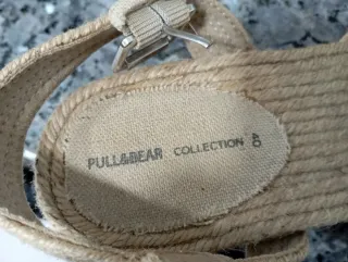 Sandalias Esparto Pull & Bear Talla 40