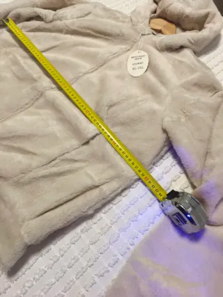 Chaqueta suave beige XL