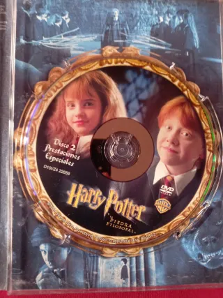 DVD Harry Potter y La Piedra Filosofal Especial