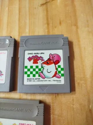 3X Kirby Game Boy Nintendo