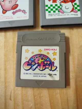 3X Kirby Game Boy Nintendo