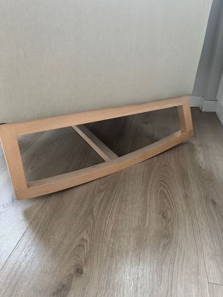 Mecedora lactancia tapizada beige