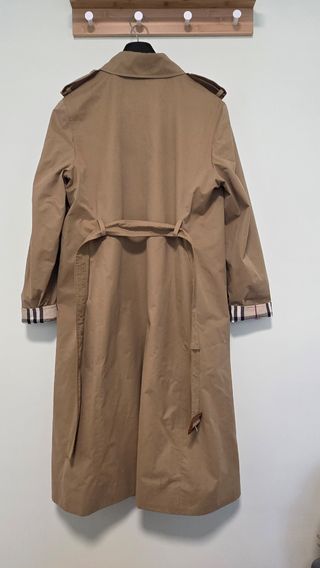 Gabardina Burberry Beige Clásica