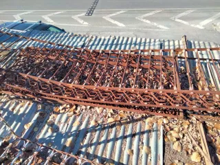 Balcones antiguos de hierro forjado