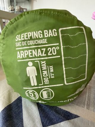 Kit Acampada Saco Dormir + Esterilla