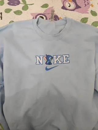 Sudadera Nike Stitch Azul