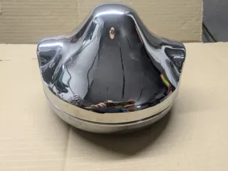 Faro Moto Cromado Homologado