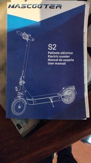 Patinete eléctrico Mascooter S2