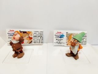 Set 9 Figure Biancaneve, Principe & 7 Nani Kaiyodo