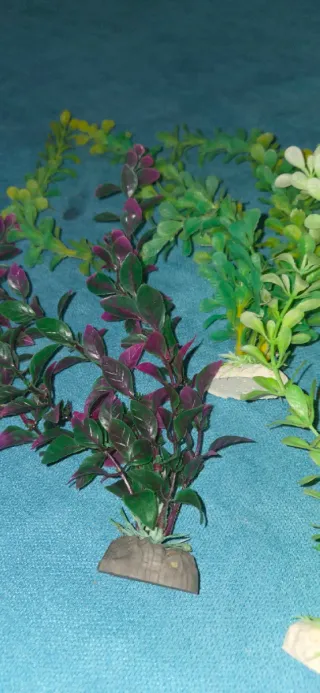 Plantas artificiales para acuario
