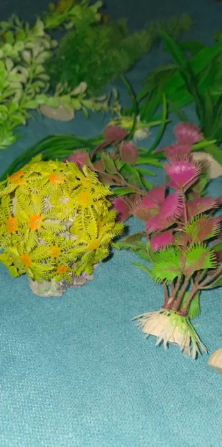 Plantas artificiales para acuario