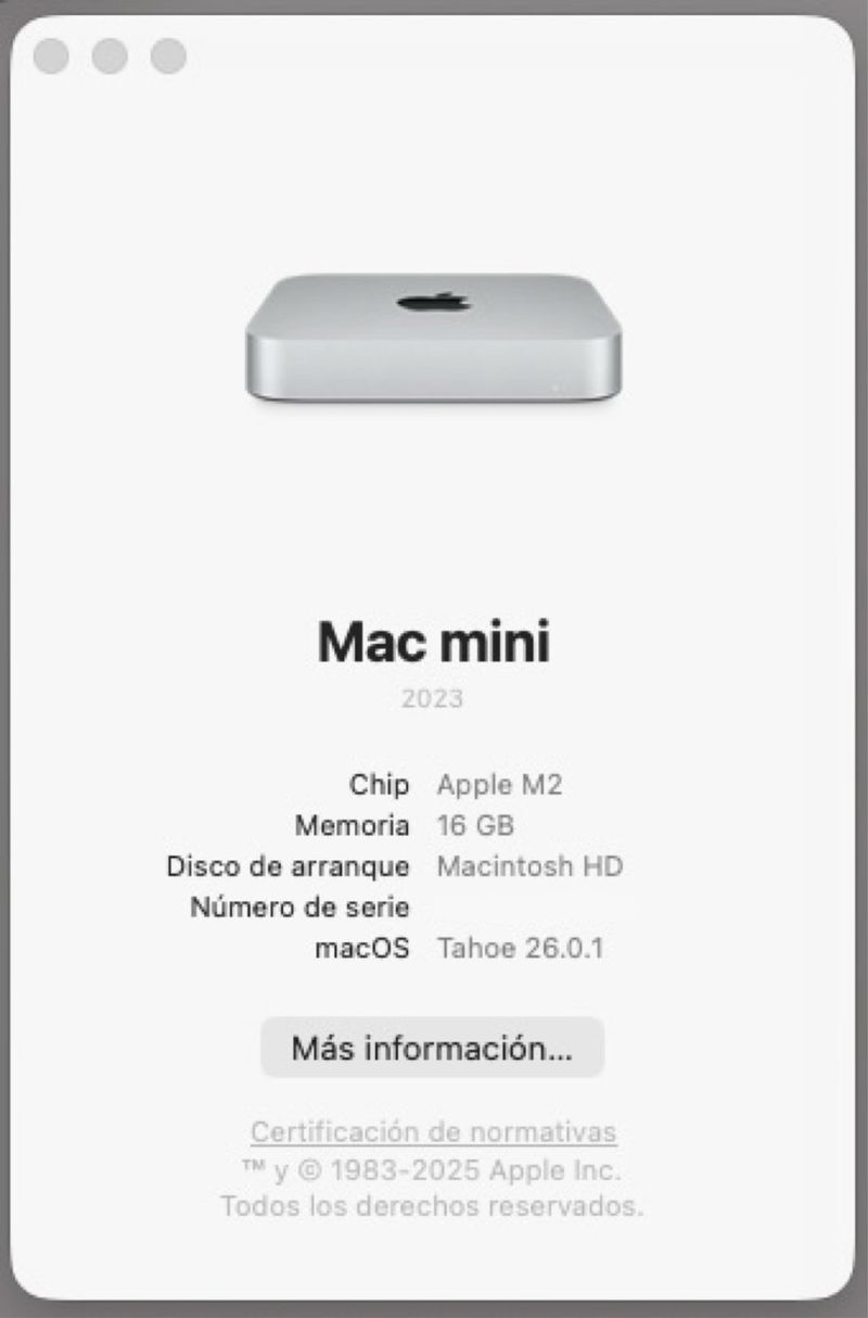 Mac Mini M2 16GB/512GB 2023 + HUB Regalo afbeelding 9