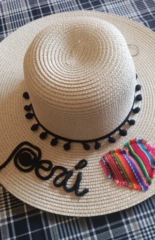 Sombrero de playa personalizado