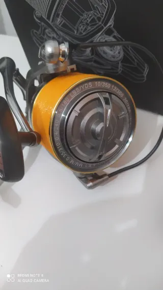 Pareja carretes surfcasting