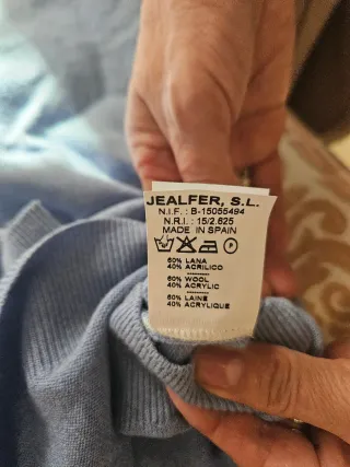 Jersey Massimo Dutti Azul Talla M