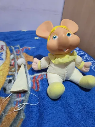 Topo Gigio Muñeco Vintage 80s