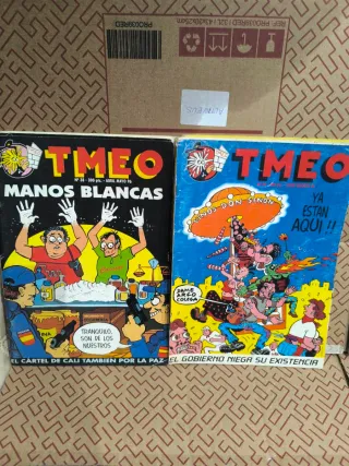 COMIC REVISTA TMEO LOTE 10 NÚMEROS SUELTO