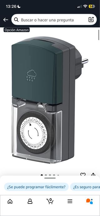 Temporizador Mecánico Programable